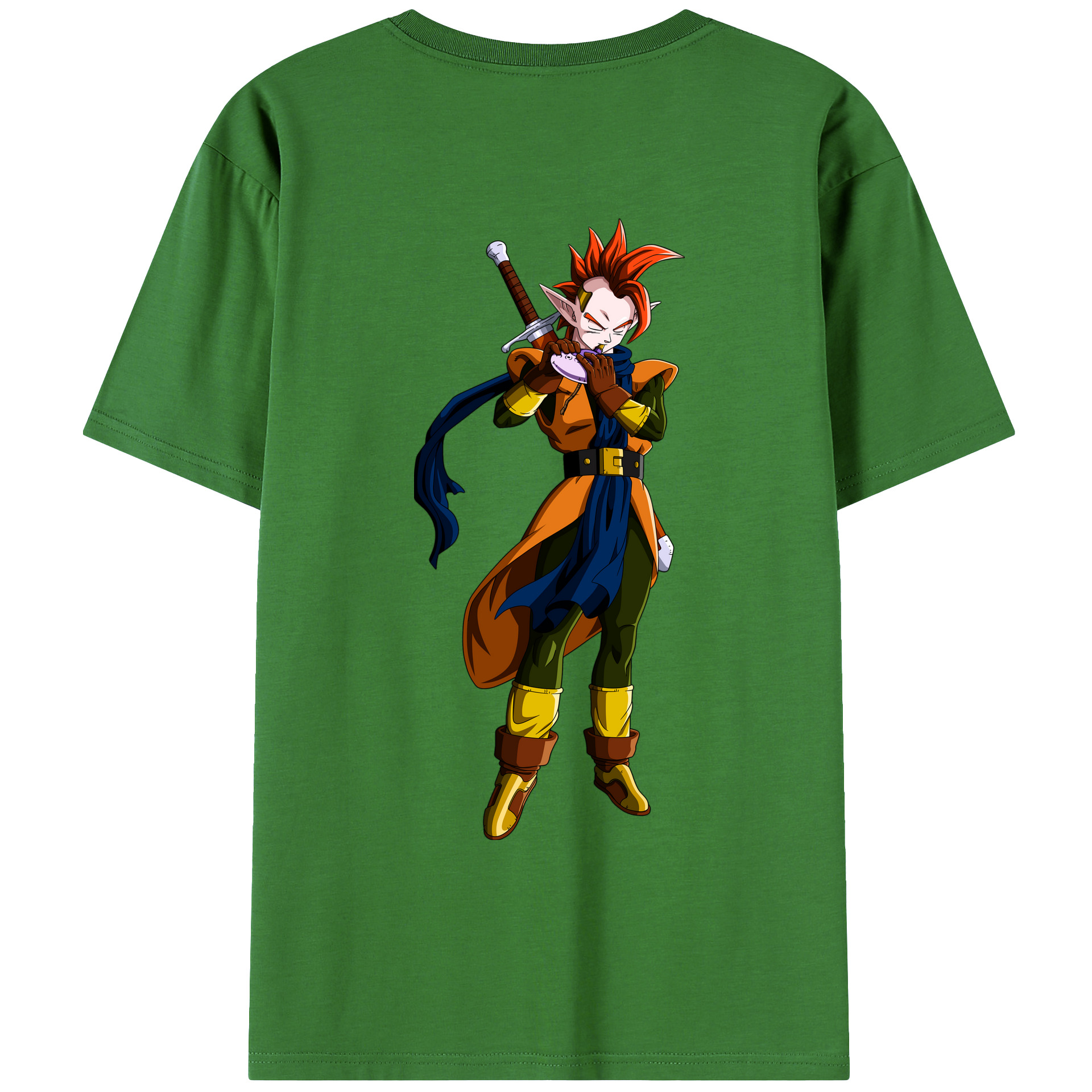 （画像用） ドラゴンボール DRAGON BALL レディース半袖Tシャツ(バックプリント)